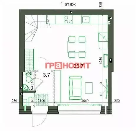 Таунхаус в Новосибирская область, Новосибирский район, Мичуринский ... - Фото 1