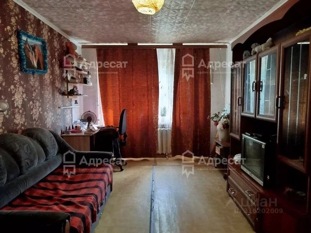 2-к кв. Волгоградская область, Волгоград ул. Героев Малой Земли, 45 ... - Фото 1