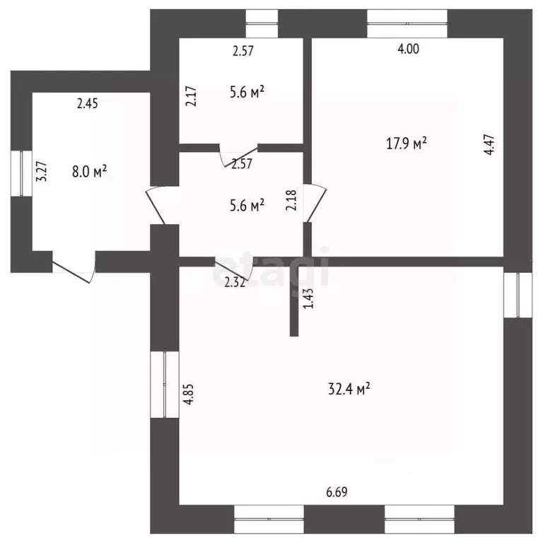 Дом в Тюменская область, Тюменский муниципальный округ, Пятница ТСН ... - Фото 1