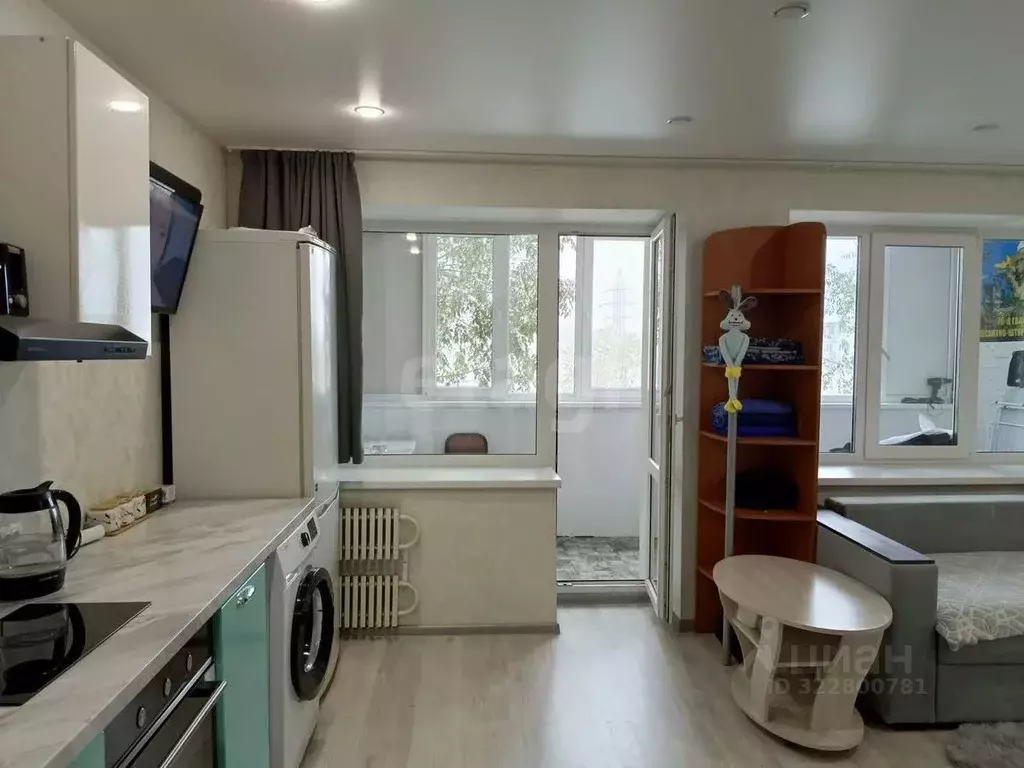 Студия Омская область, Омск ул. Вострецова, 2 (22.0 м) - Фото 2