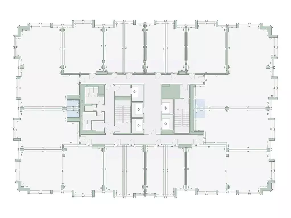 Офис в Москва 1-й Варшавский проезд, 1АС32 (140 м) - Фото 2