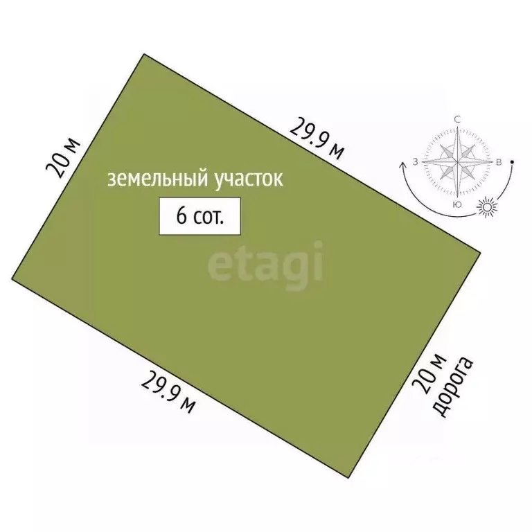 Участок в Челябинская область, Сосновский муниципальный округ, с. ... - Фото 2