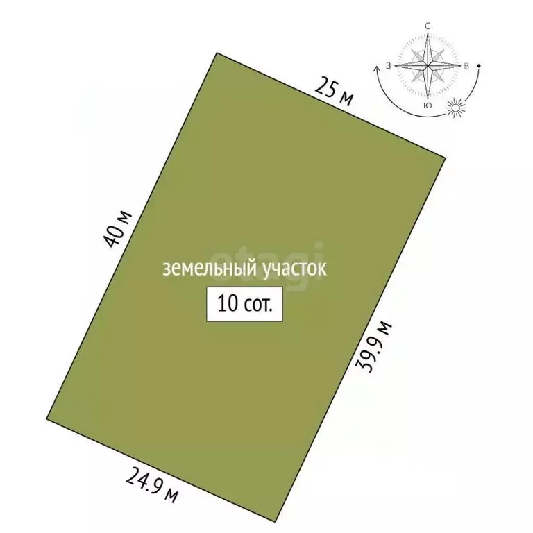 Участок в Ленинградская область, Гатчинский муниципальный округ, ... - Фото 2