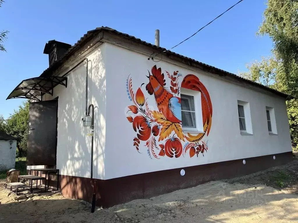 Дом в Липецкая область, Хлевенский район, Дмитряшевский сельсовет, с. ... - Фото 1