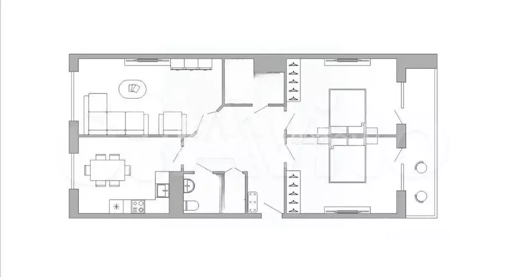 3-к. квартира, 90 м, 5/14 эт. - Фото 0