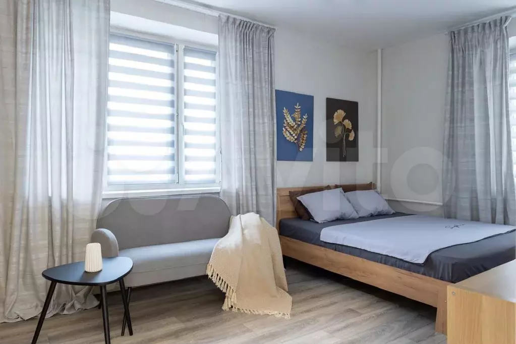 1-к. квартира, 30 м, 1/8 эт. - Фото 1