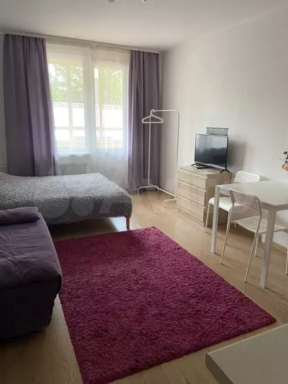 Квартира-студия, 25 м, 1/22 эт. - Фото 1