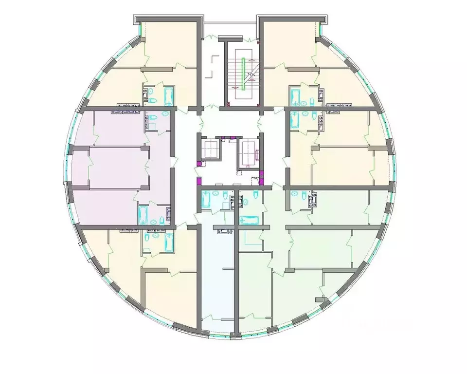 1-к кв. Северная Осетия, Владикавказ 18-й мкр,  (50.67 м) - Фото 2