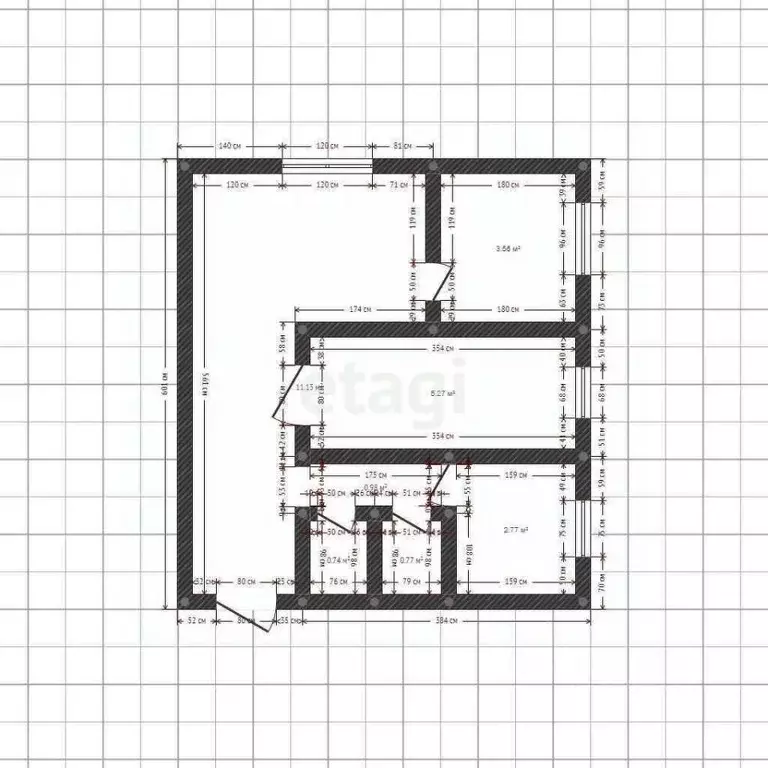 3-к кв. Смоленская область, Сафоново 1-й мкр, 28 (48.0 м) - Фото 1