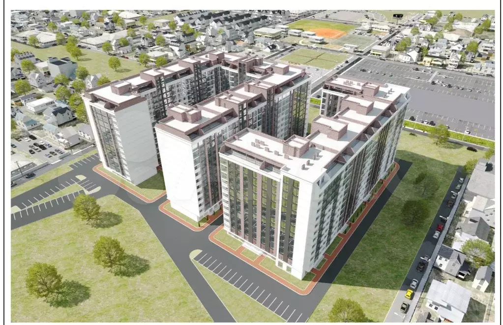 Квартира-студия, 29,9 м, 2/13 эт. - Фото 1