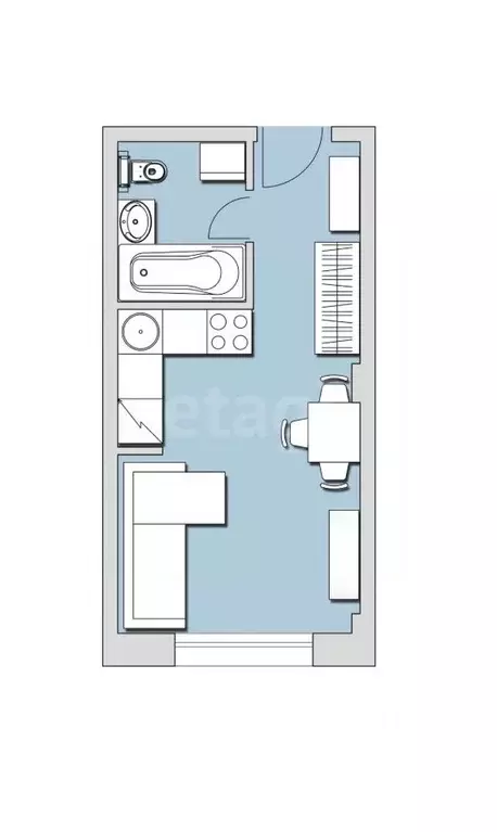 Студия Тульская область, Тула городской округ, с. Осиновая Гора проезд ... - Фото 2