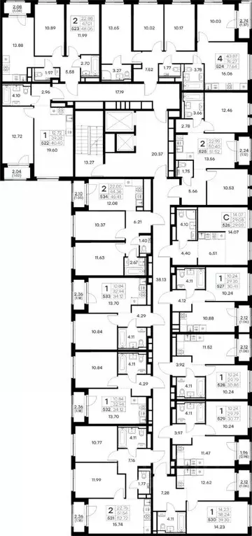 2-к кв. Владимирская область, Владимир Глоракс Октябрьский жилой ... - Фото 2