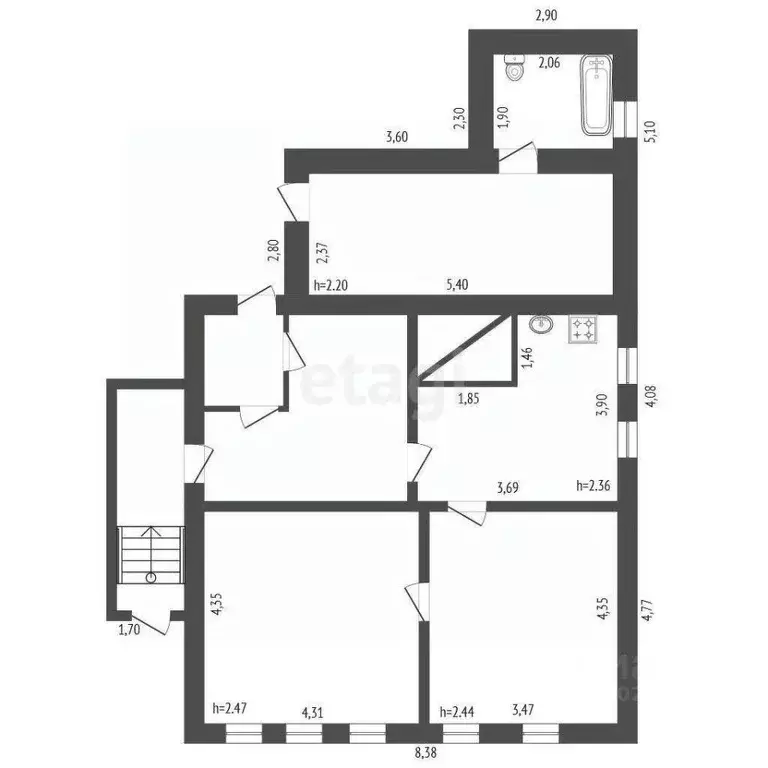 Дом в Владимирская область, Суздаль Садовая ул., 33 (65 м) - Фото 2