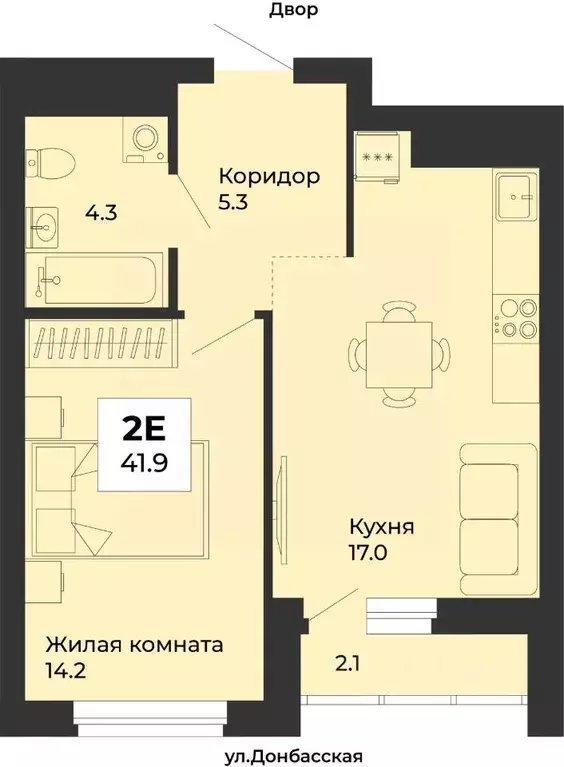 1-к кв. Свердловская область, Екатеринбург Уралмаш жилрайон, ул. ... - Фото 1