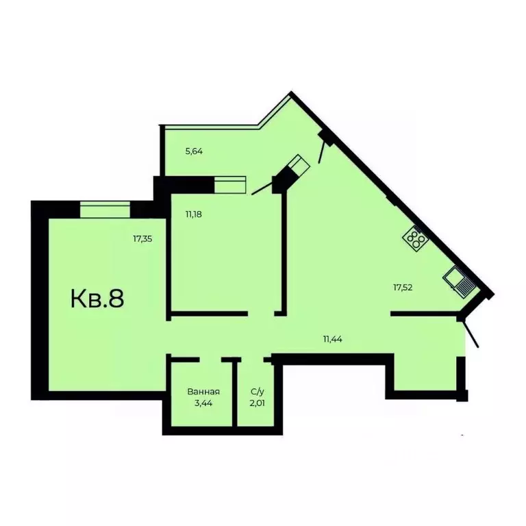 2-к кв. Свердловская область, Заречный Солнечный кп, Лесная сказка ... - Фото 0