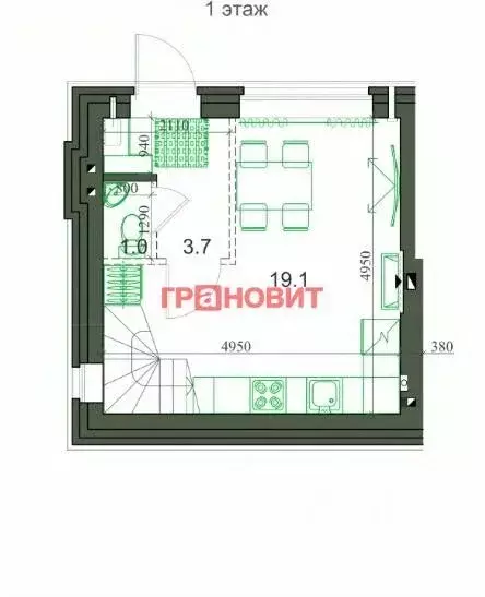 Таунхаус в Новосибирская область, Новосибирский район, Мичуринский ... - Фото 1