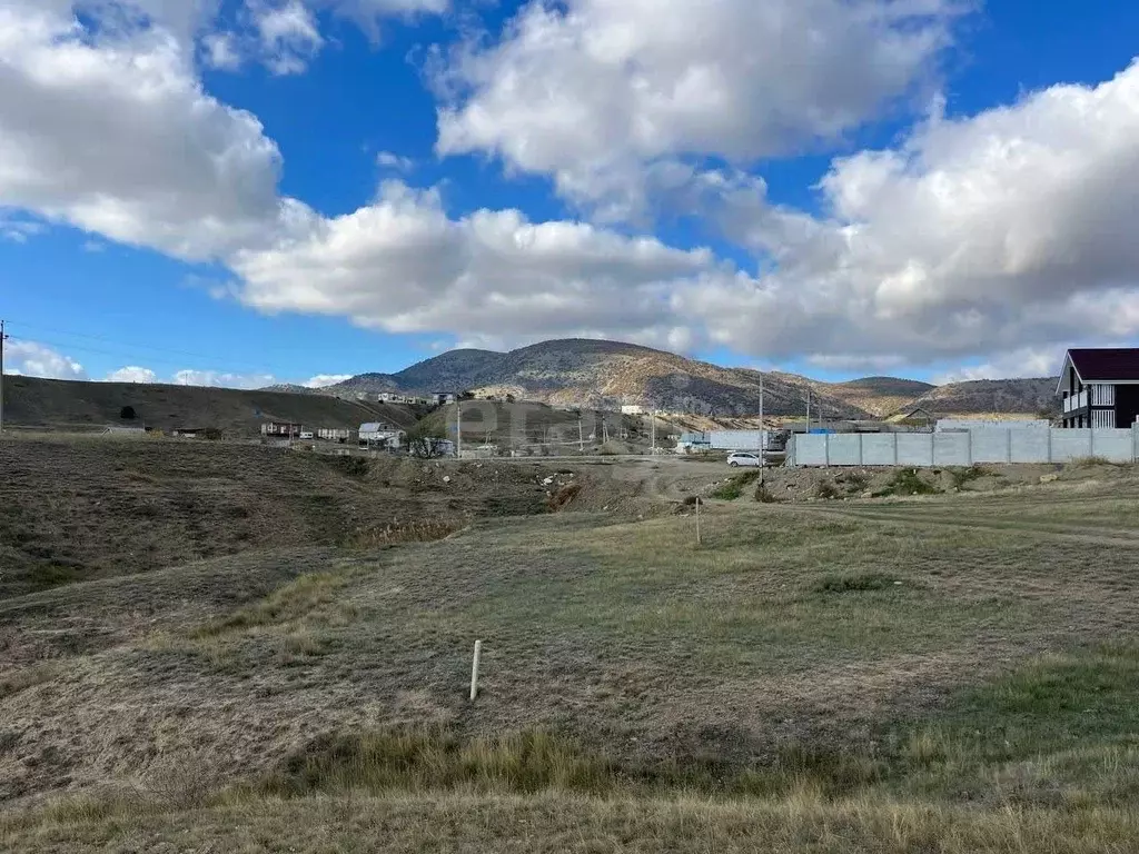 Участок в Крым, Судак муниципальный округ, с. Миндальное, Солнечная ... - Фото 1