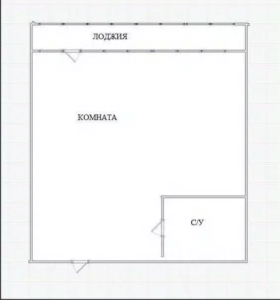 Студия Приморский край, Владивосток ул. Анны Щетининой, 14 (30.7 м) - Фото 1
