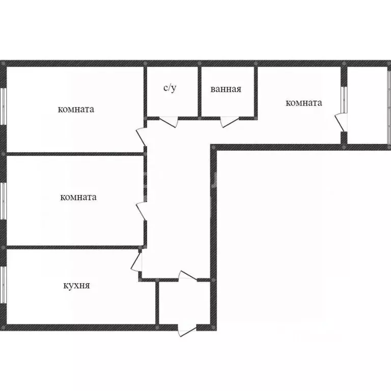 3-к кв. Челябинская область, Златоуст ул. Румянцева, 97 (66.2 м) - Фото 2