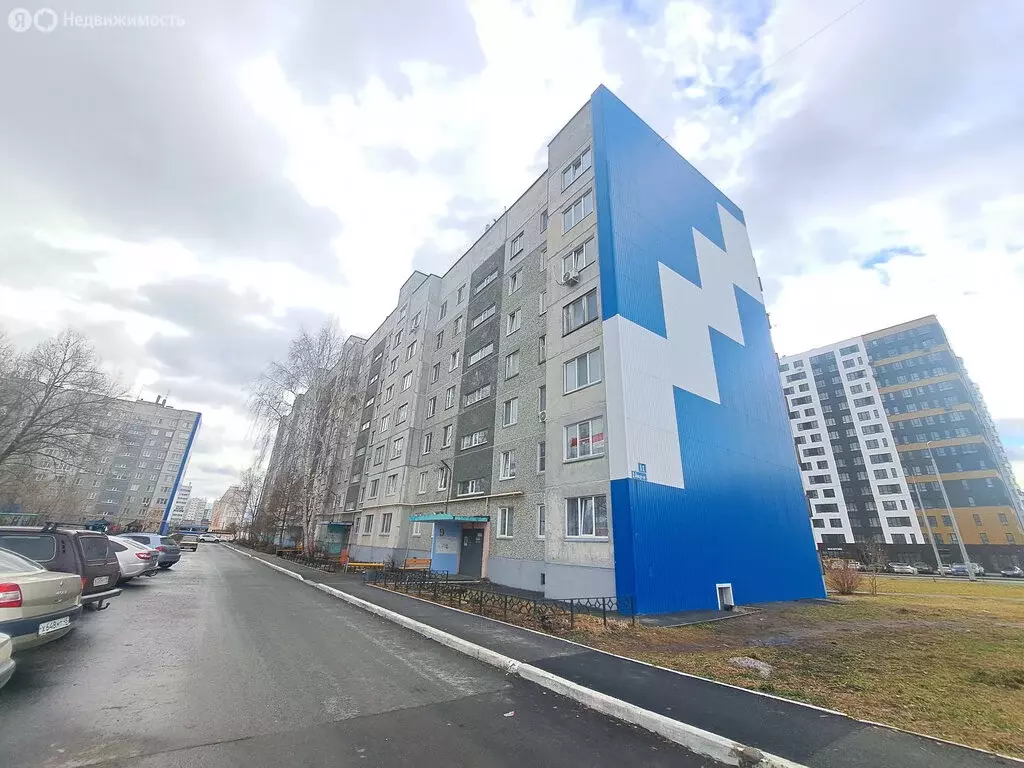 3-комнатная квартира: Курган, жилой район Заозёрный, 12-й микрорайон, ... - Фото 2