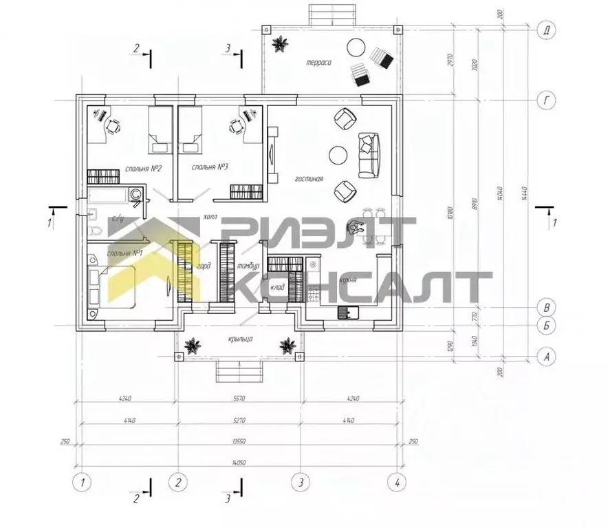 Дом в Омская область, Омский район, с. Пушкино ул. Ленина (105 м) - Фото 2