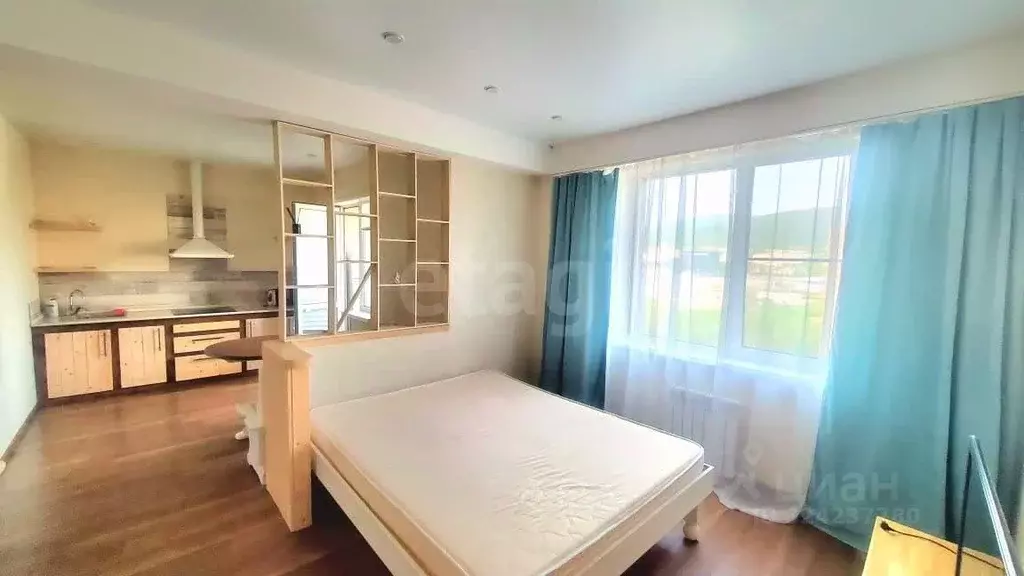 Студия Сахалинская область, Южно-Сахалинск ул. Ленина, 563к1 (32.0 м) - Фото 1