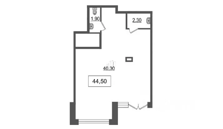 Помещение свободного назначения в Санкт-Петербург просп. Ветеранов, ... - Фото 2