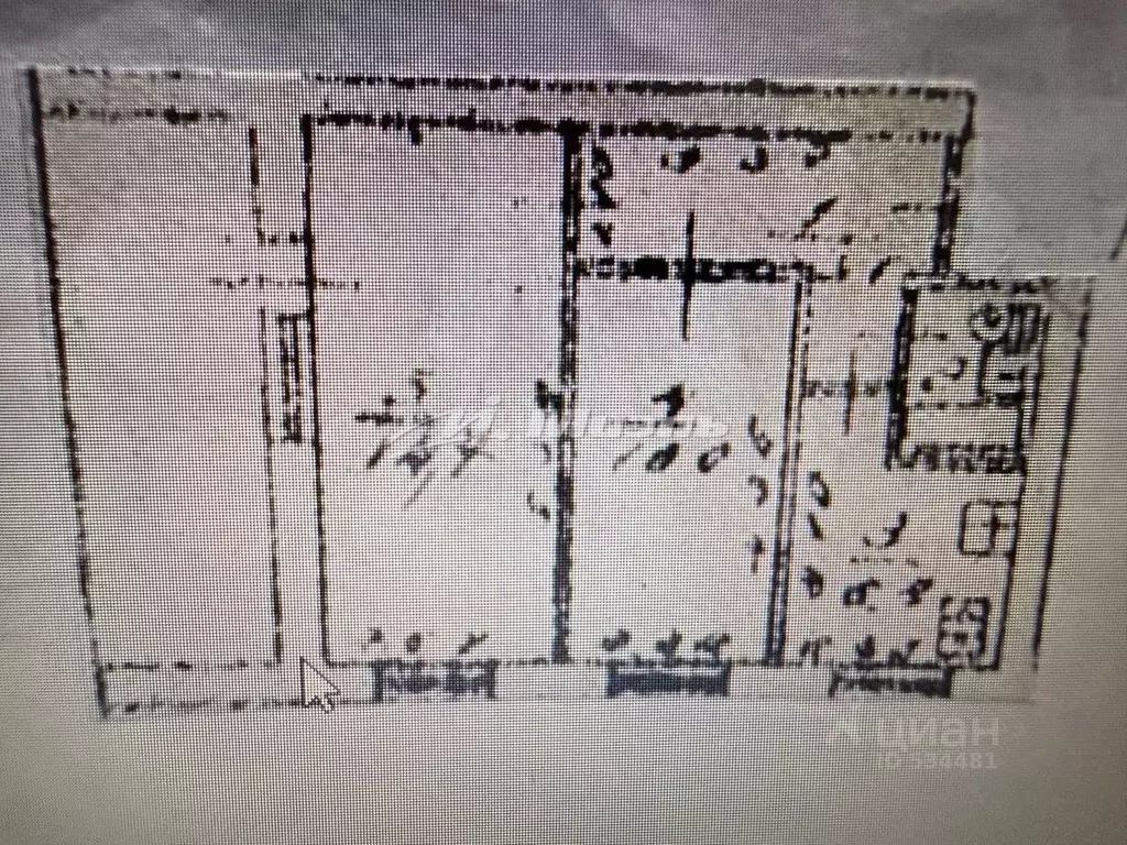 2-к кв. Крым, Симферополь ул. Имени Мате Залки, 3 (44.0 м) - Фото 2