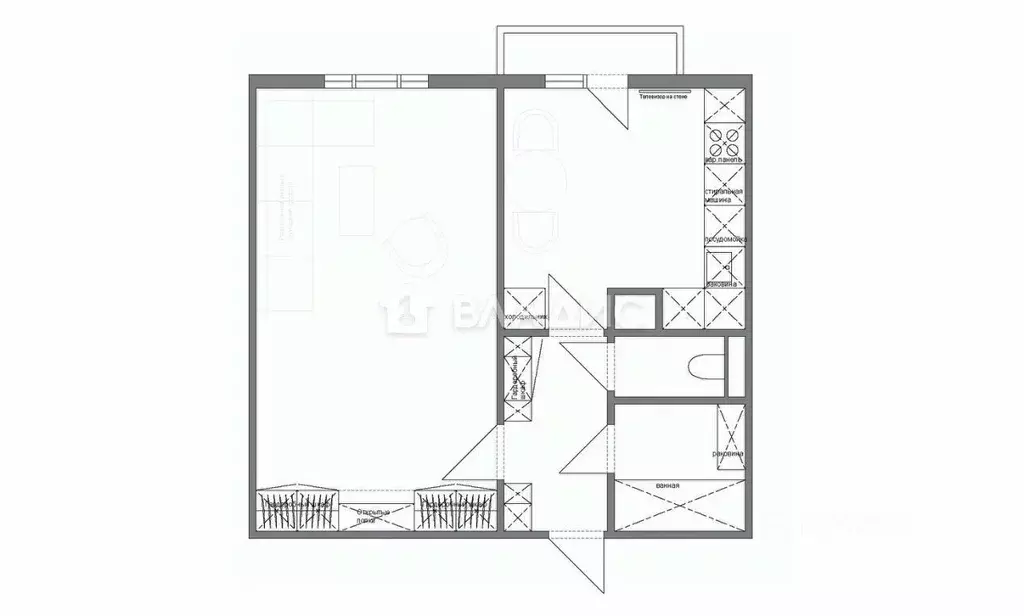 1-к кв. Москва ул. Островитянова, 32 (38.5 м) - Фото 2