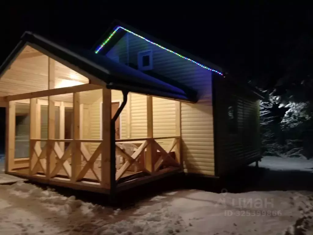 Дом в Ленинградская область, Приозерский район, Плодовское с/пос, пос. ... - Фото 1