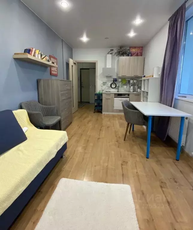 Студия Санкт-Петербург ул. Крыленко, 1к1с4 (28.0 м) - Фото 2