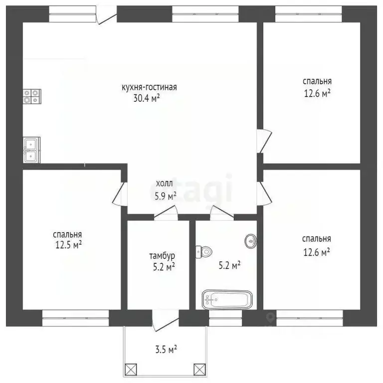 Дом в Московская область, Истра муниципальный округ, д. Покровское, ... - Фото 2