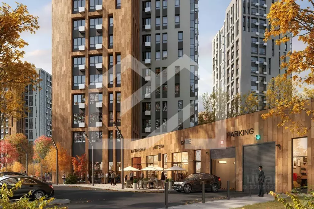 Торговая площадь в Москва Прокшино жилой комплекс (351 м) - Фото 2