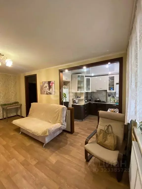 3-к кв. Башкортостан, Уфа ул. Коммунаров, 22 (43.0 м) - Фото 1