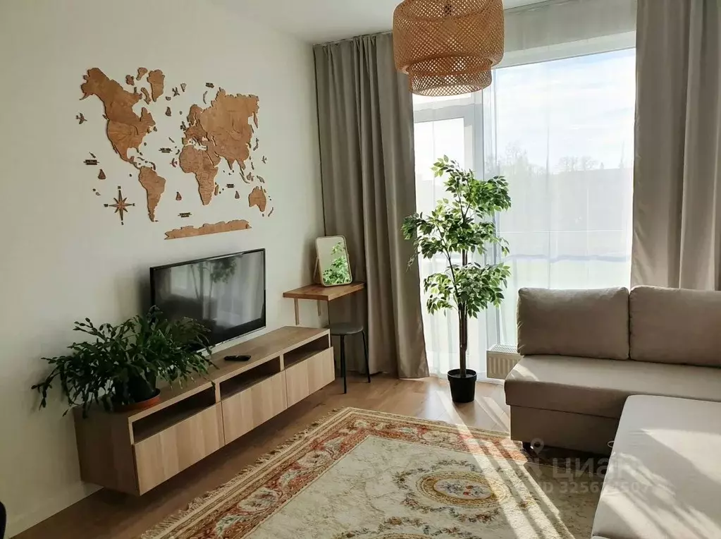 Студия Краснодарский край, Сочи Курортный просп., 68/3 (35.0 м) - Фото 2