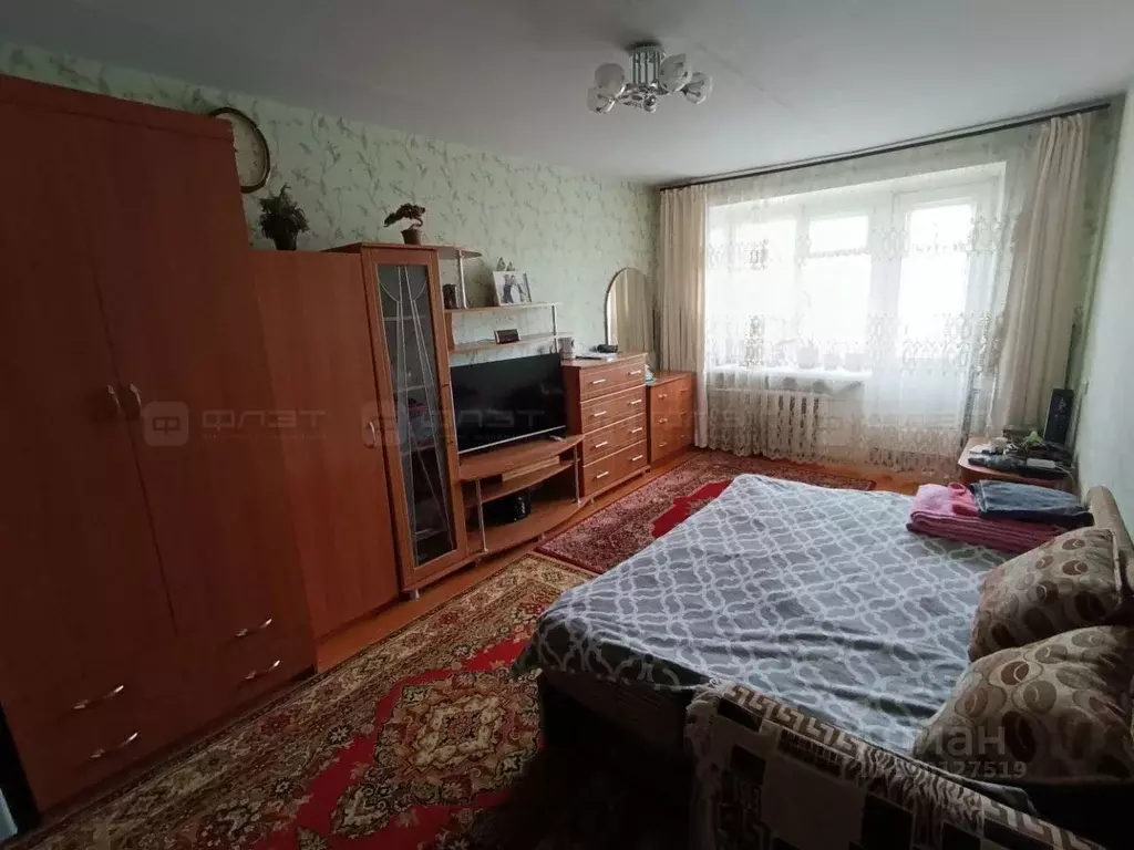 1-к кв. Татарстан, Казань пос. Дербышки, ул. Мира, 47 (28.6 м) - Фото 1