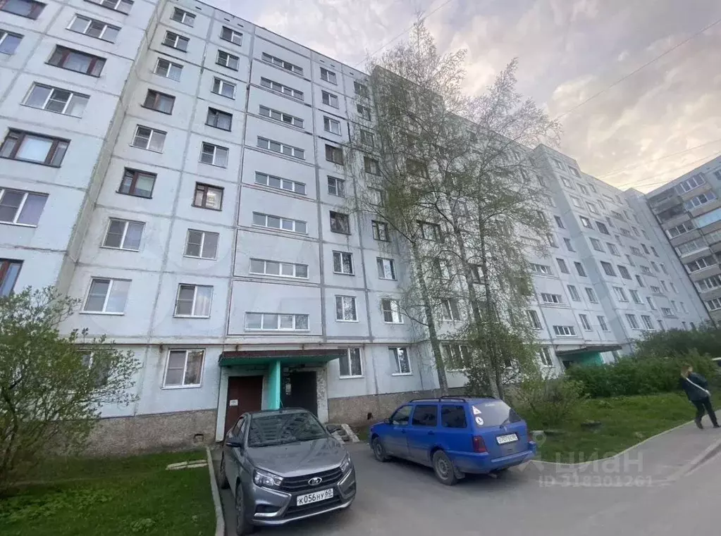 3-к кв. Псковская область, Псков Инженерная ул., 16 (63.6 м) - Фото 0