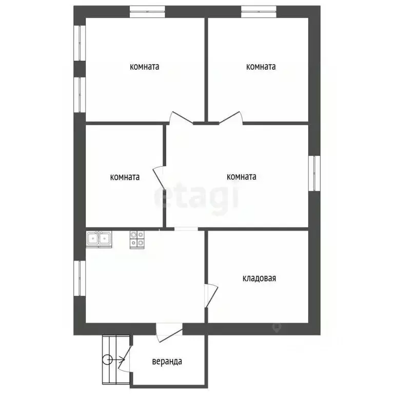 Дом в Саратовская область, Балашовский район, Хоперское муниципальное ... - Фото 1