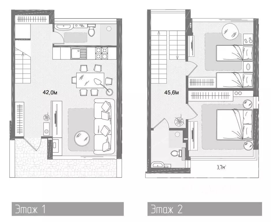Таунхаус в Крым, Алушта муниципальный округ, с. Лазурное ул. Слуцкого ... - Фото 2