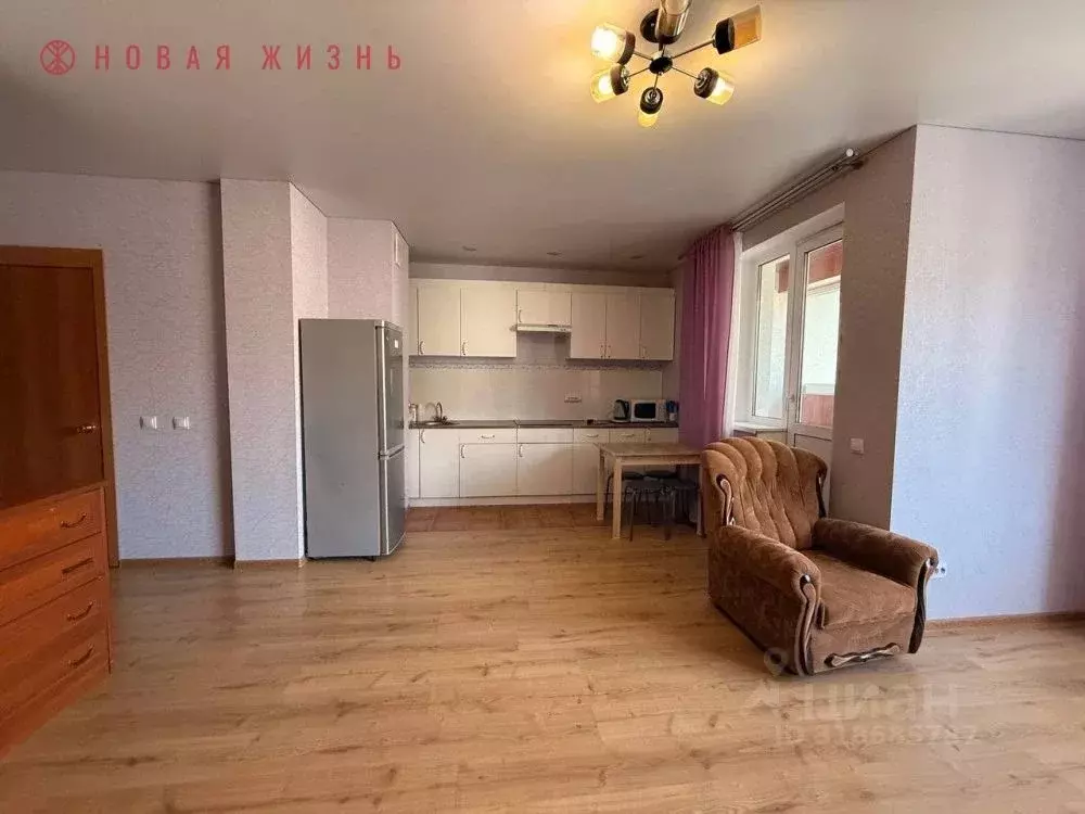 Студия Самарская область, Самара Молодежная ул., 2А (33.7 м) - Фото 1