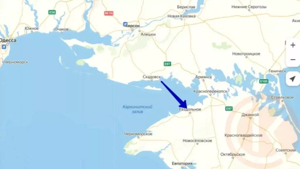 Участок в Раздольное, Каркинитская улица, 13 (7 м) - Фото 2