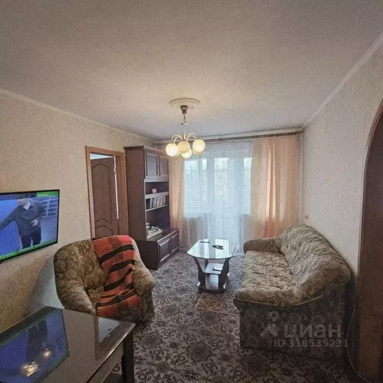 2-к кв. Кемеровская область, Новокузнецк ул. Кутузова, 48 (45.1 м) - Фото 0