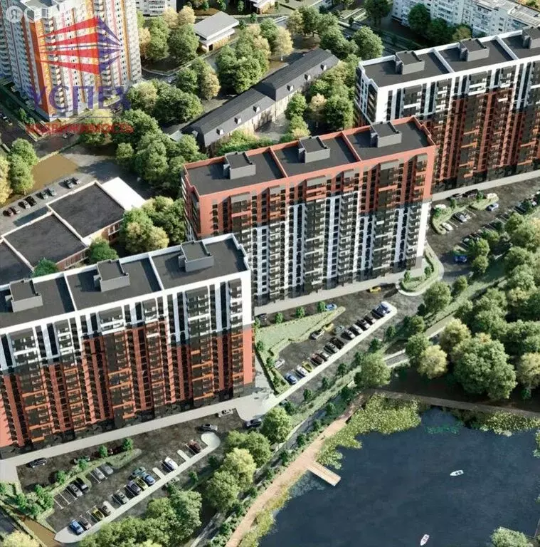 1-комнатная квартира: Родники, жилой комплекс Родники (42.23 м) - Фото 1