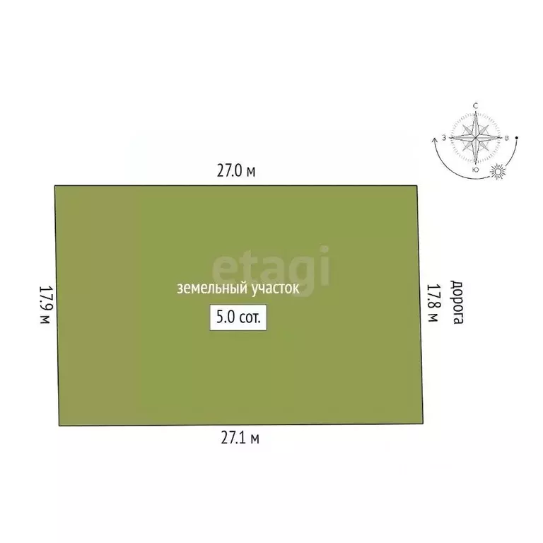 Участок в Костромская область, Кострома Струя-2 СНТ,  (5.0 сот.) - Фото 1