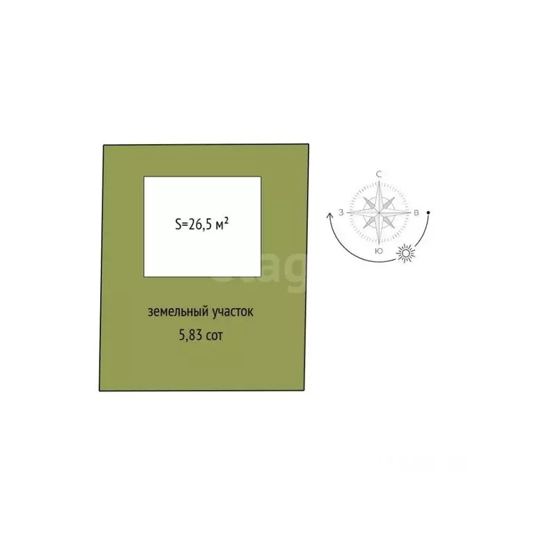 Участок в Брянская область, Сельцо  (5.83 сот.) - Фото 1