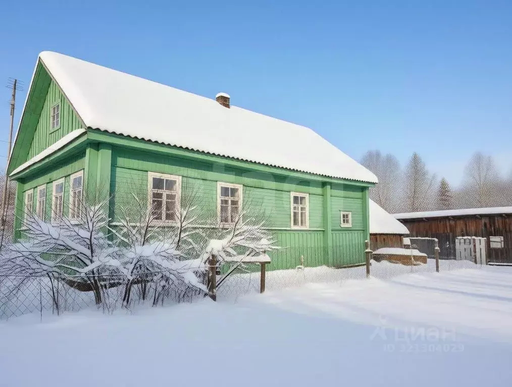 Дом в Новгородская область, Любытинский район, Неболчское с/пос, д. ... - Фото 1