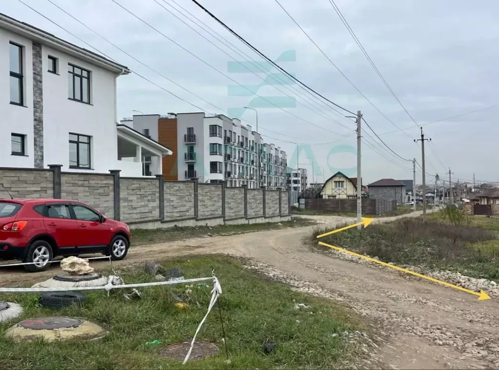 Участок в Крым, Симферопольский район, с. Мирное ул. Березовая, 17 ... - Фото 1