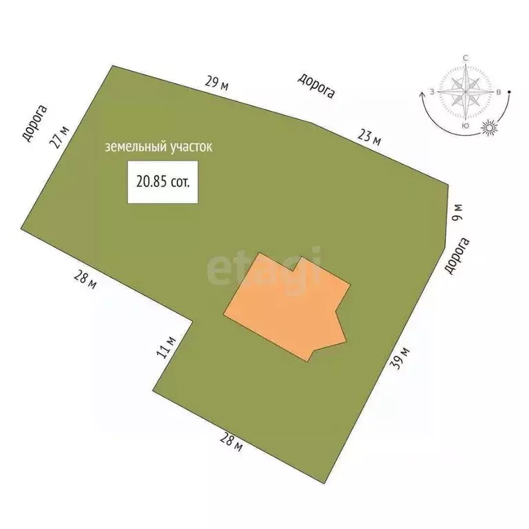Дом в Вологодская область, д. Емельяново, Осаново садовое товарищество ... - Фото 2