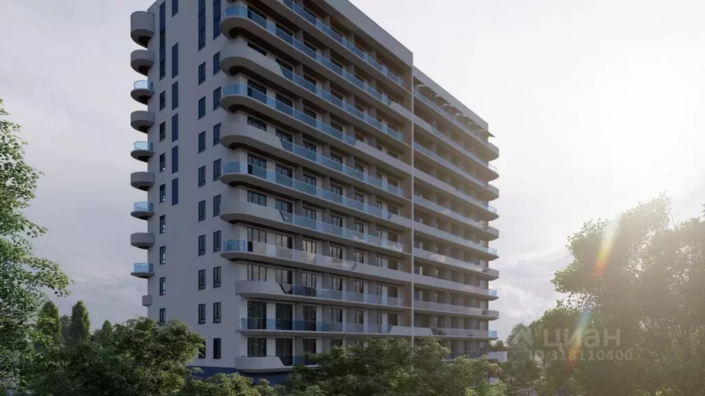 Студия Крым, Евпатория городской округ, Заозерное пгт  (30.33 м) - Фото 1