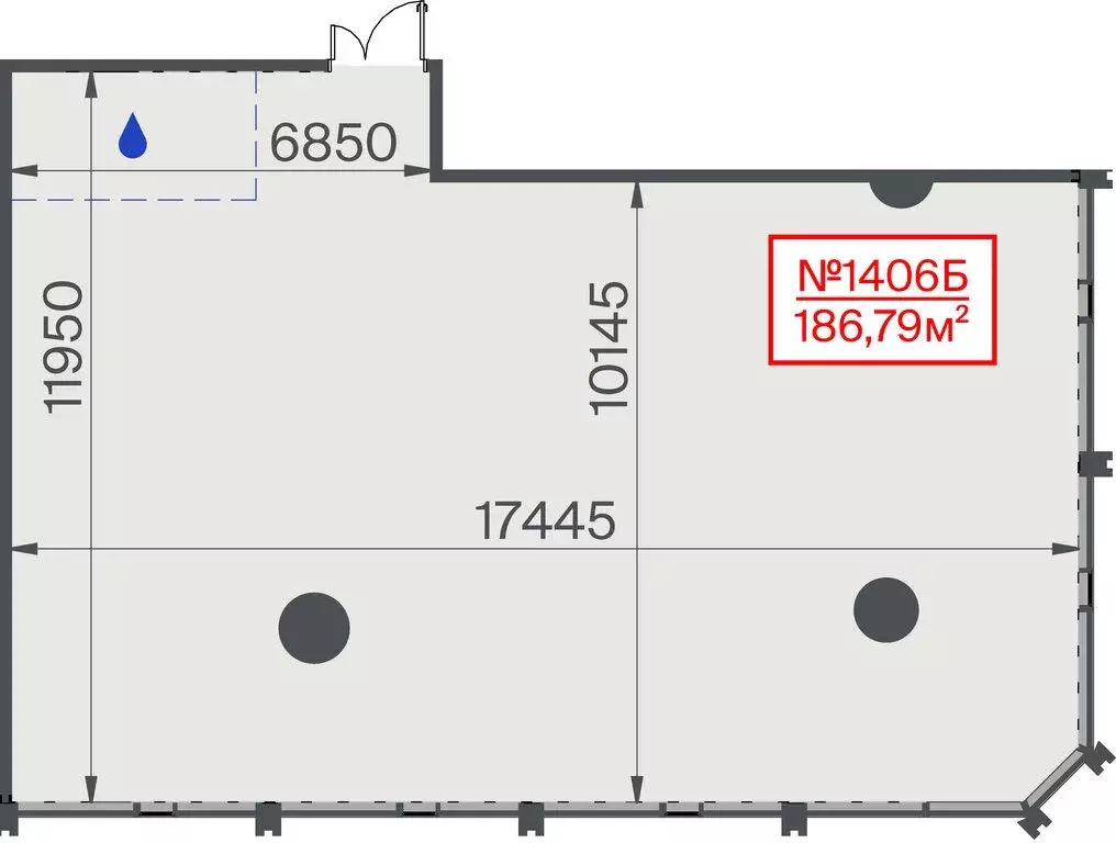 Офис (186.79 м) - Фото 2
